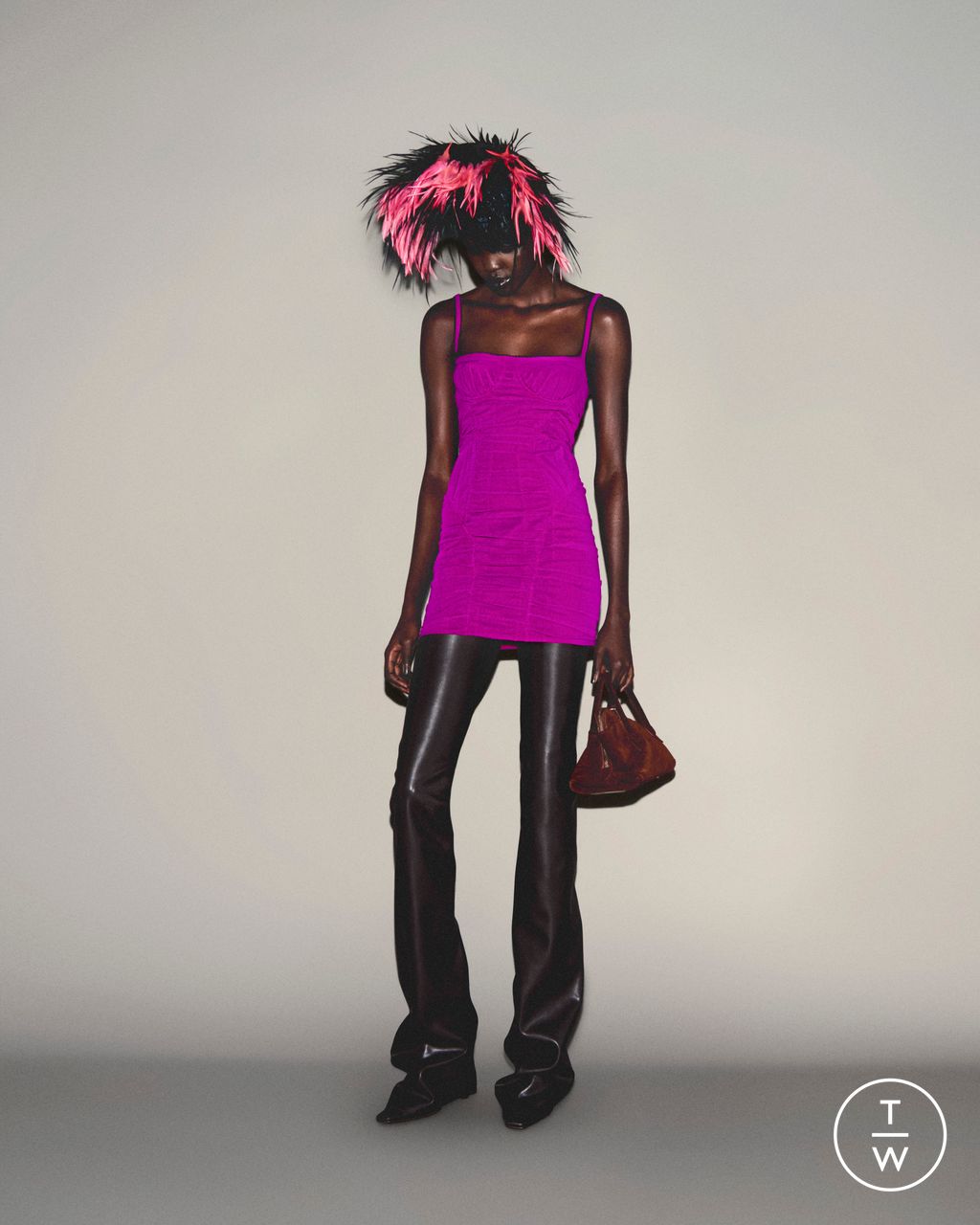 Fashion Week Milan Resort 2026 look 2 from the The Attico collection womenswear