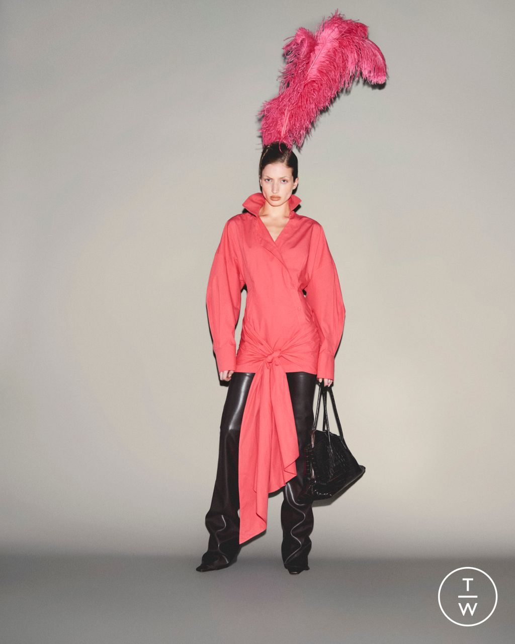 Fashion Week Milan Resort 2026 look 5 from the The Attico collection womenswear