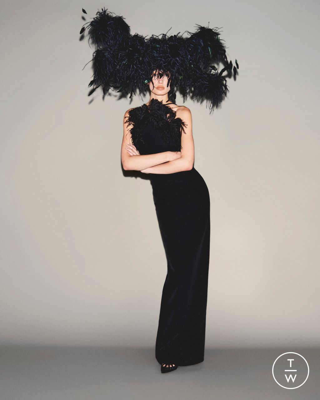 Fashion Week Milan Resort 2026 look 8 from the The Attico collection womenswear