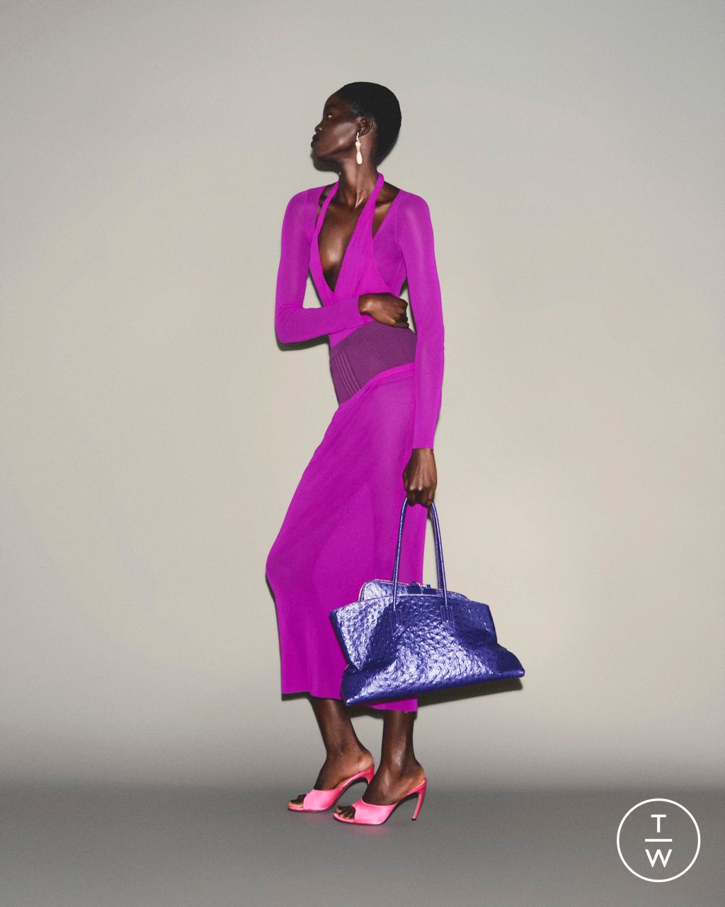 Fashion Week Milan Resort 2026 look 9 from the The Attico collection womenswear