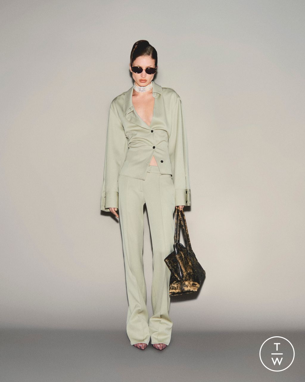Fashion Week Milan Resort 2026 look 13 from the The Attico collection womenswear