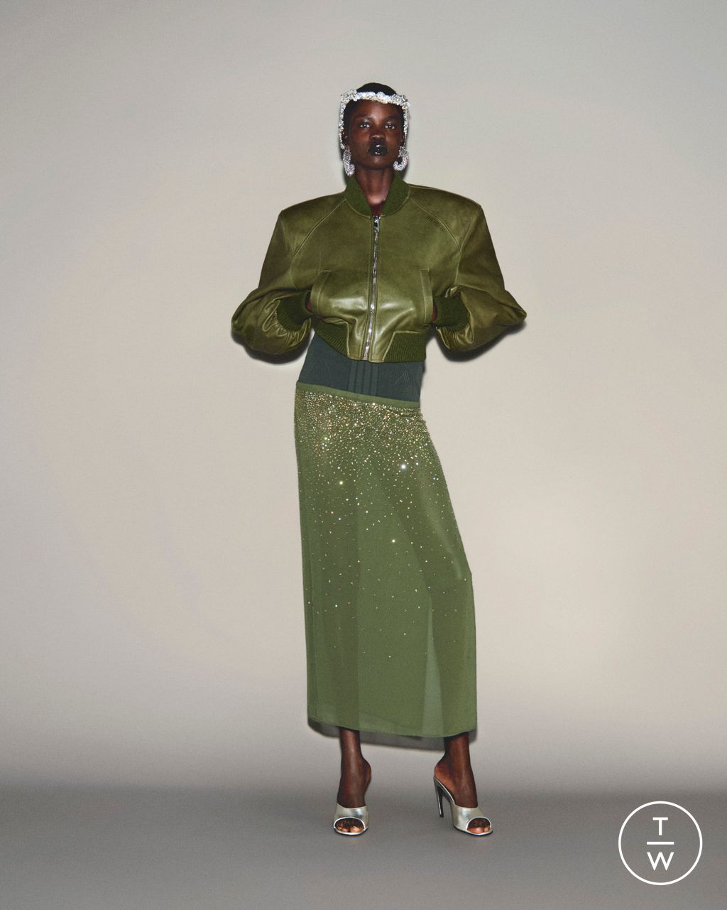 Fashion Week Milan Resort 2026 look 14 from the The Attico collection womenswear