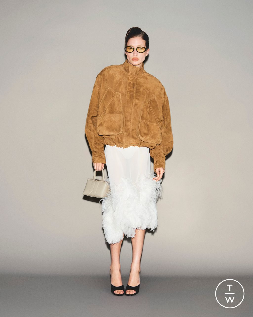 Fashion Week Milan Resort 2026 look 15 de la collection The Attico womenswear