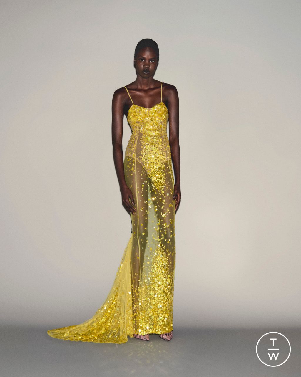 Fashion Week Milan Resort 2026 look 16 from the The Attico collection womenswear