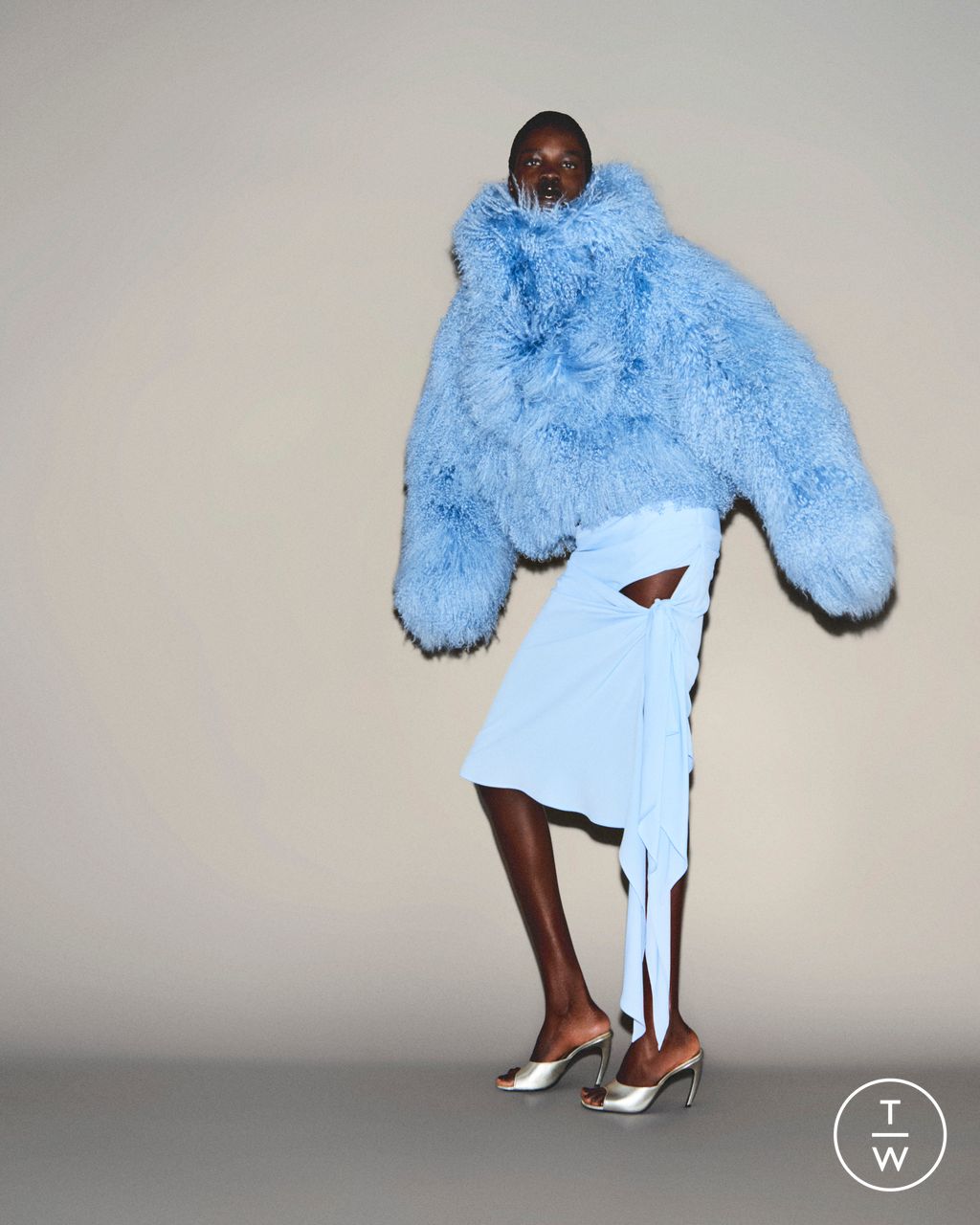 Fashion Week Milan Resort 2026 look 18 from the The Attico collection womenswear