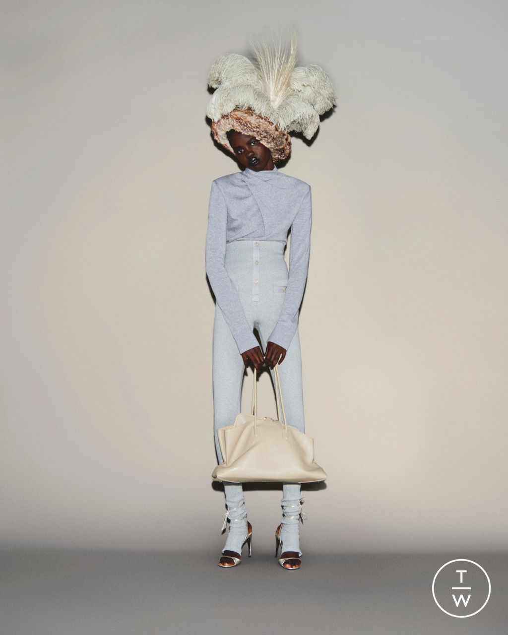 Fashion Week Milan Resort 2026 look 24 from the The Attico collection womenswear