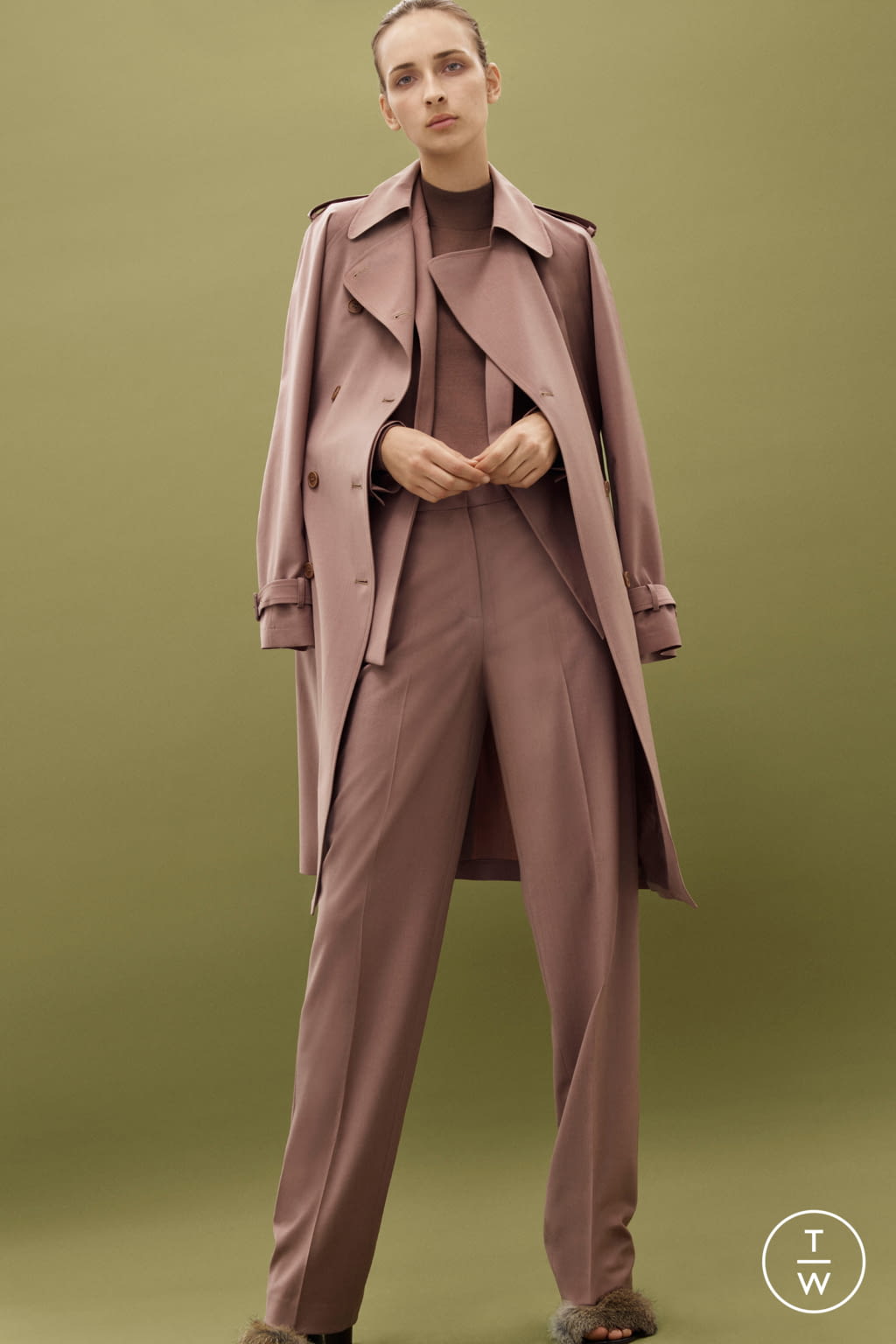 Fashion Week New York Fall/Winter 2016 look 4 de la collection Theory womenswear