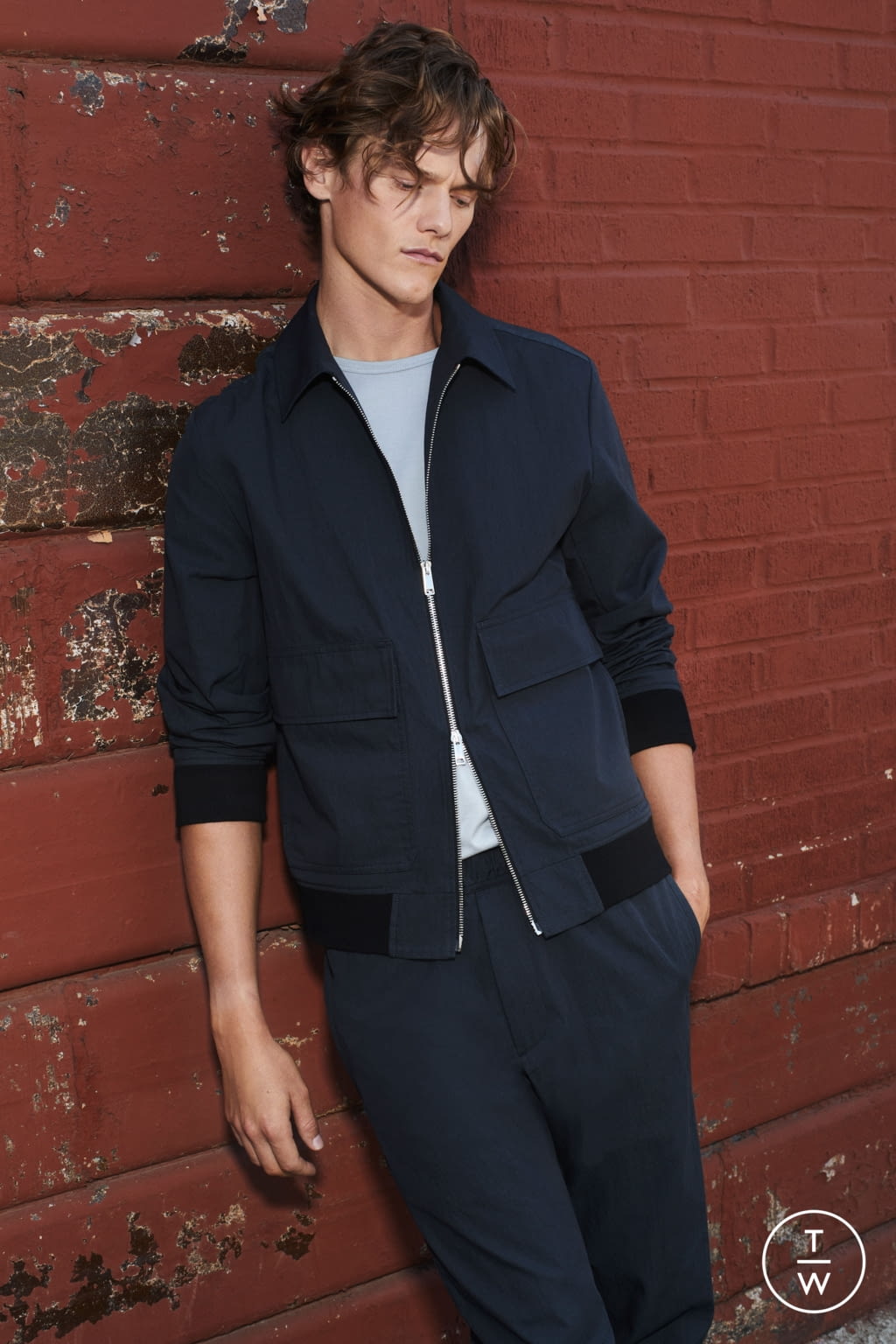 Fashion Week New York Spring/Summer 2021 look 5 from the Theory collection 女装