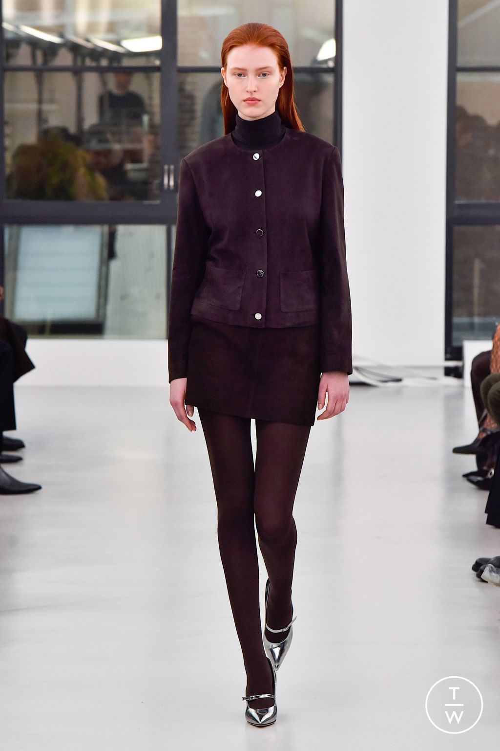 Fashion Week New York Fall/Winter 2023 look 18 de la collection Theory womenswear