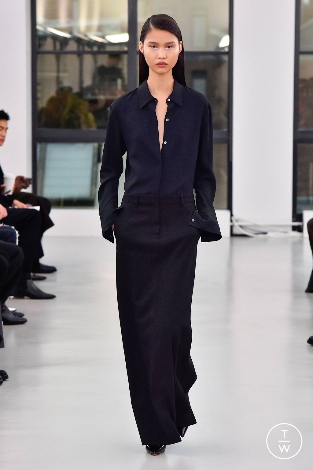 Fashion Week New York Fall/Winter 2023 look 45 de la collection Theory womenswear