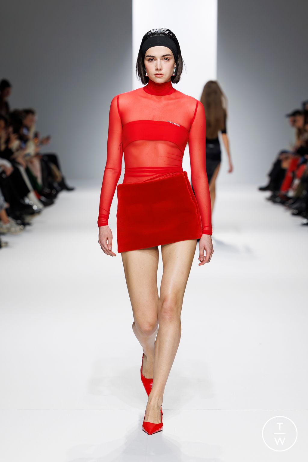 Fashion Week Paris Fall/Winter 2024 look 77 de la collection Theunissen womenswear