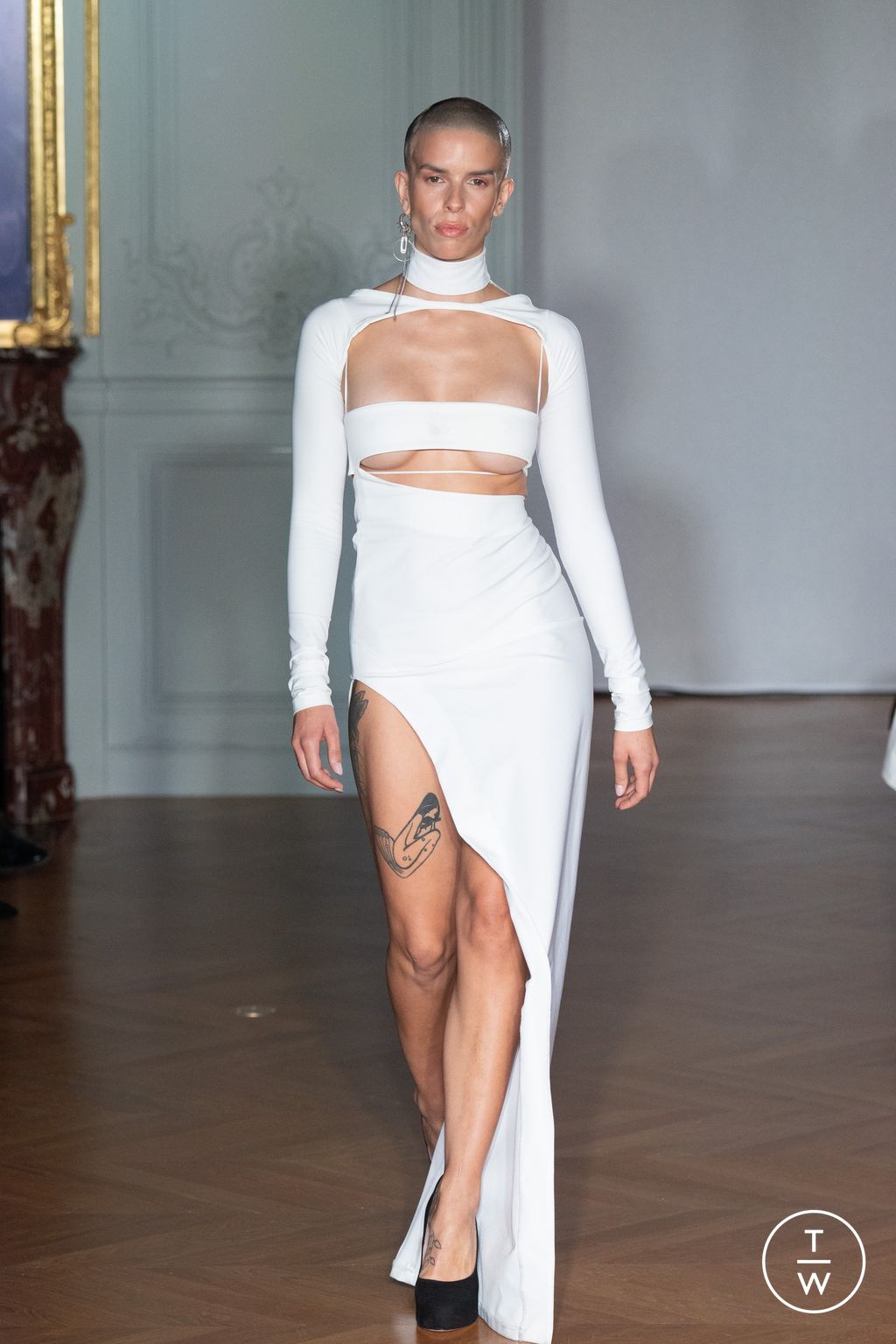 Fashion Week Paris Spring/Summer 2024 look 7 from the Theunissen collection womenswear