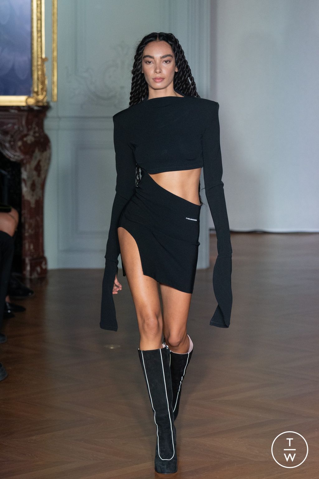 Fashion Week Paris Spring/Summer 2024 look 25 from the Theunissen collection womenswear