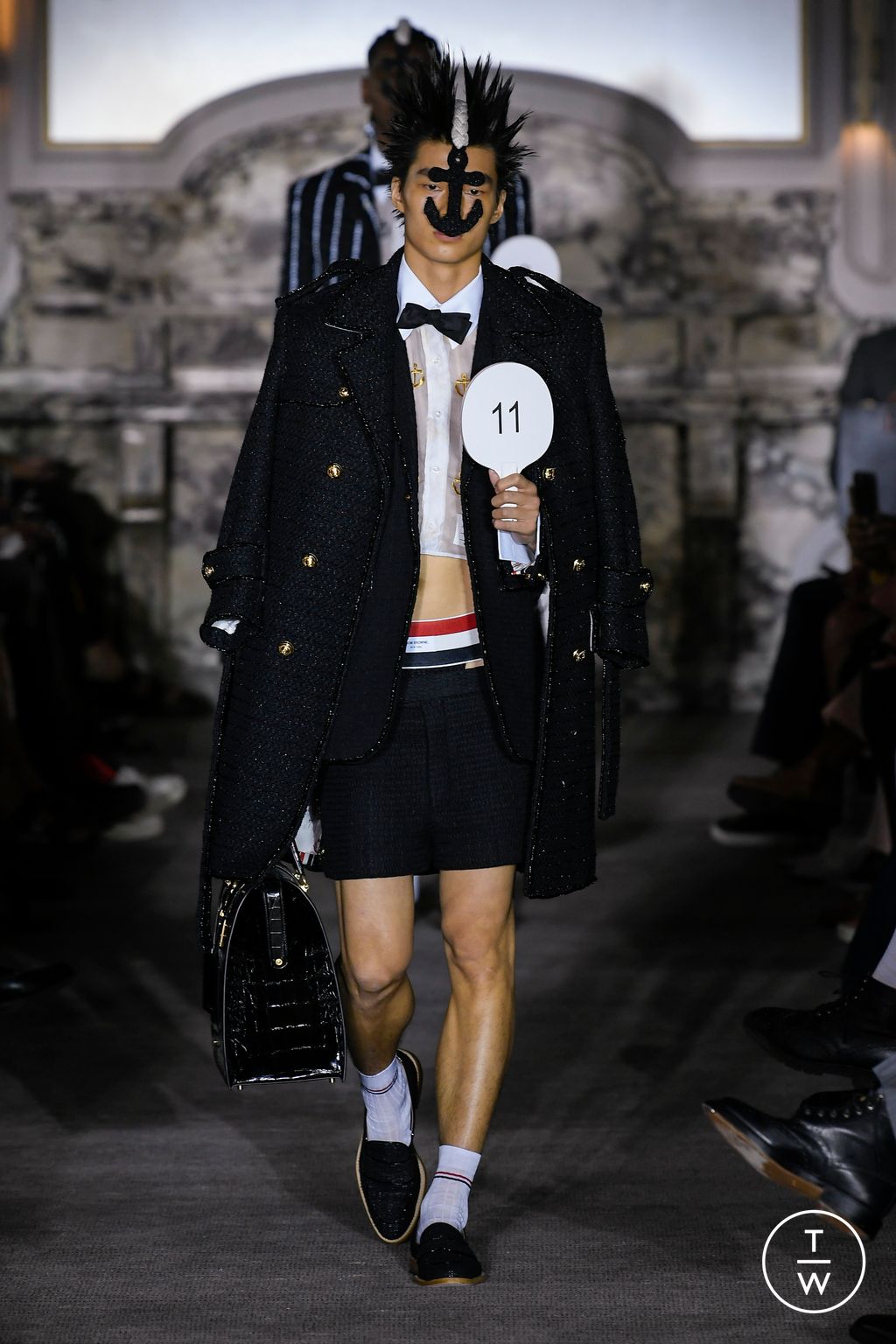 Fashion Week Paris Spring/Summer 2023 look 28 from the Thom Browne collection menswear