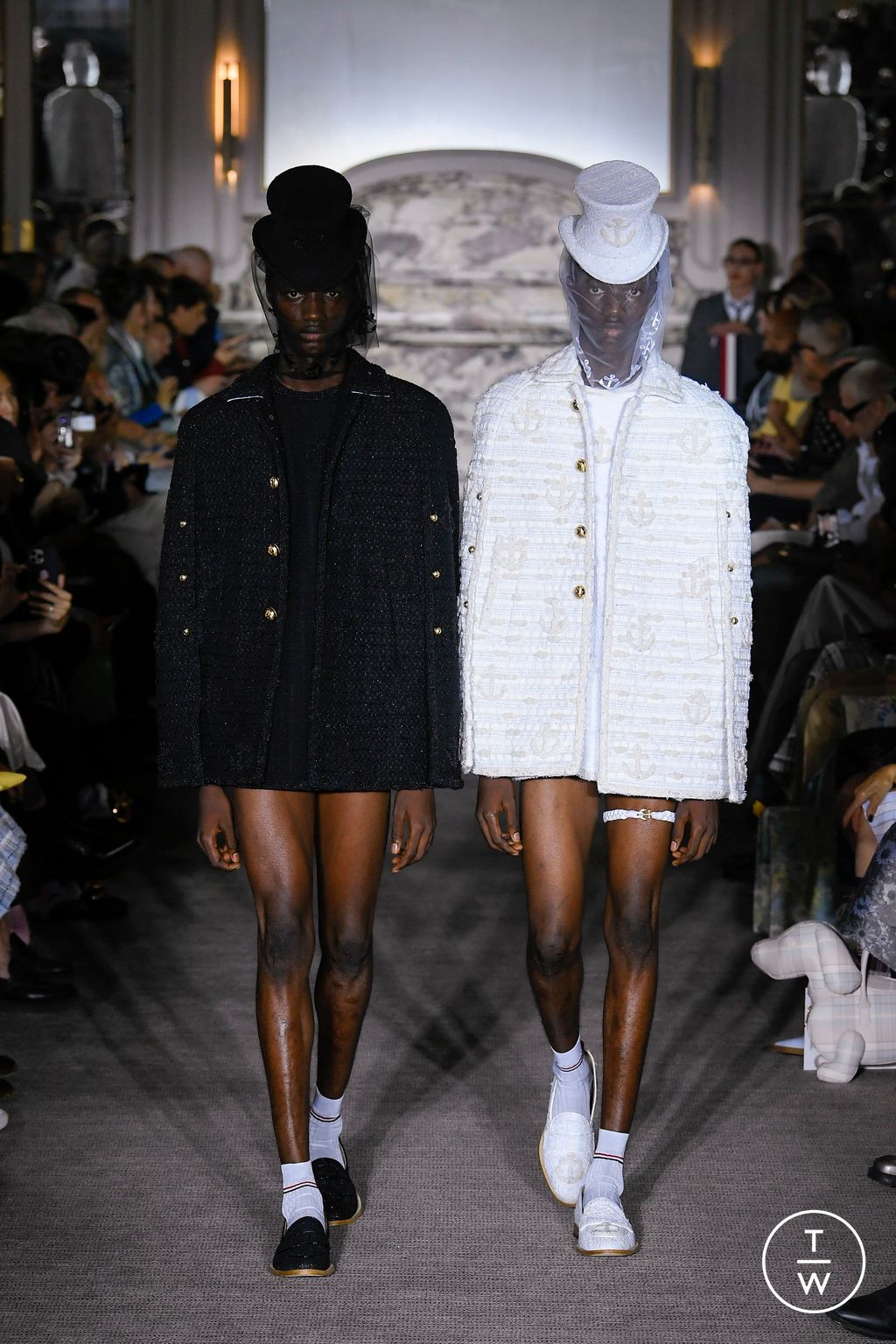 Fashion Week Paris Spring/Summer 2023 look 64 from the Thom Browne collection menswear