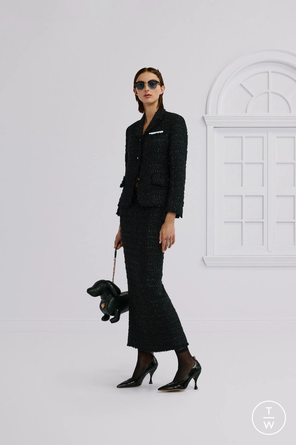 Fashion Week New York Resort 2026 look 41 from the Thom Browne collection womenswear