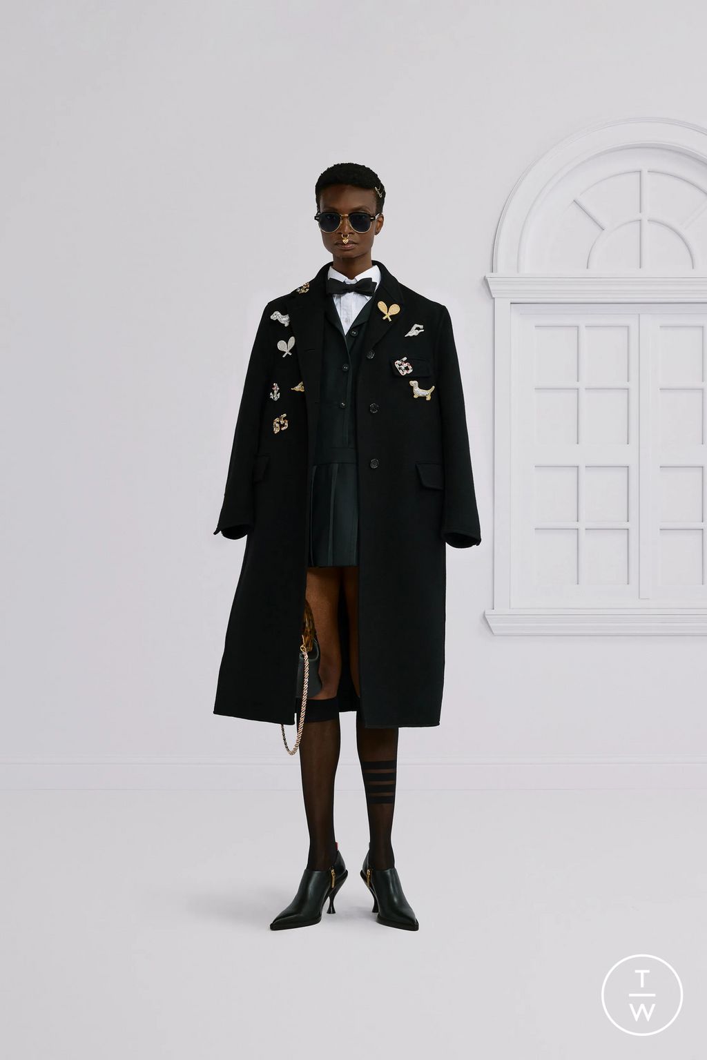 Fashion Week New York Resort 2026 look 44 from the Thom Browne collection womenswear