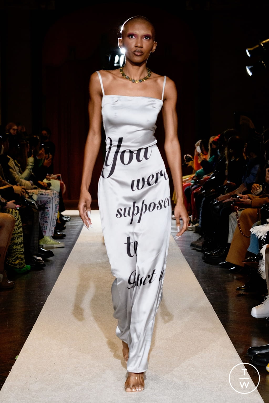 Fashion Week New York Fall/Winter 2022 look 29 from the Tia Adeola collection womenswear