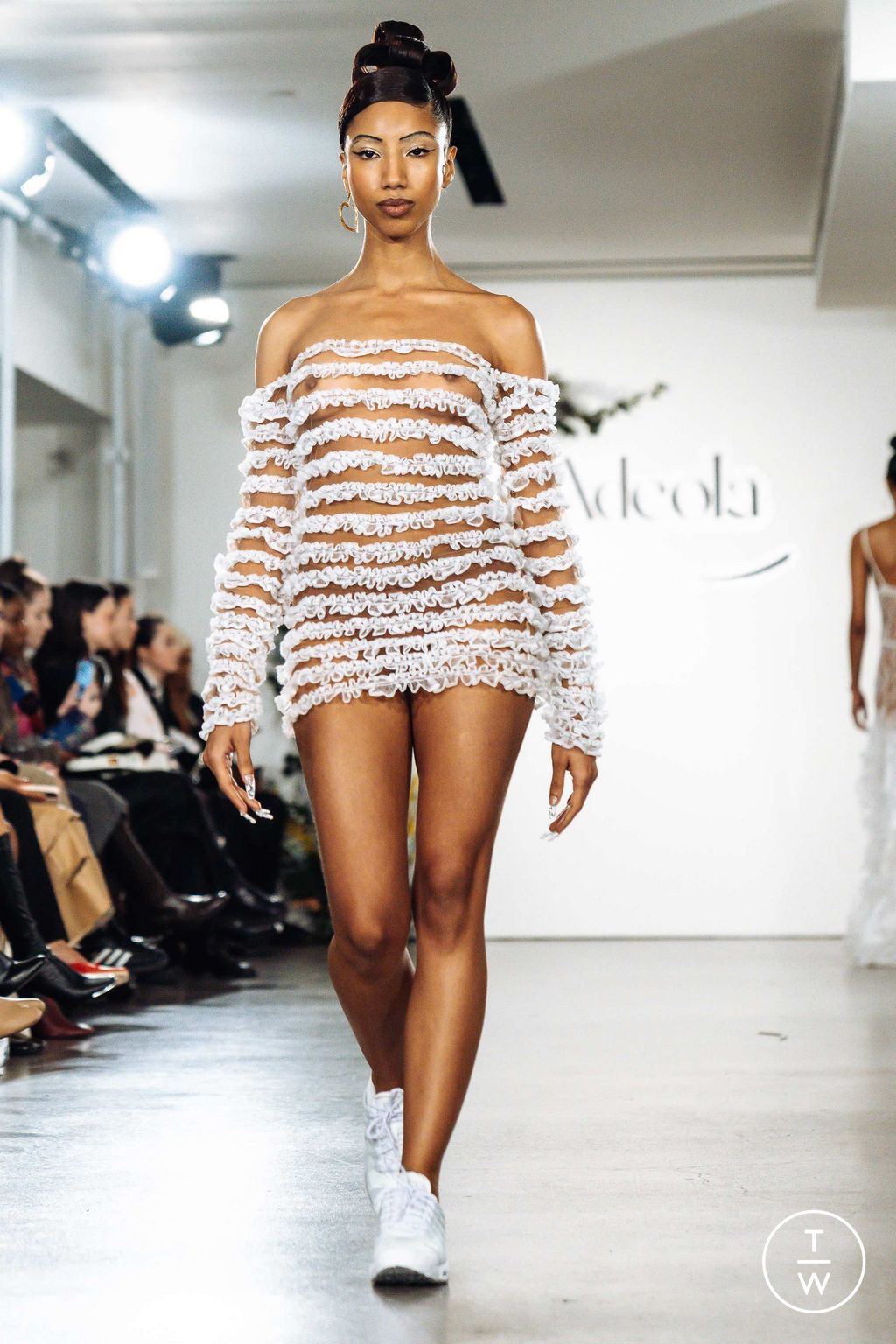 Fashion Week New York Fall/Winter 2023 look 3 from the Tia Adeola collection 女装