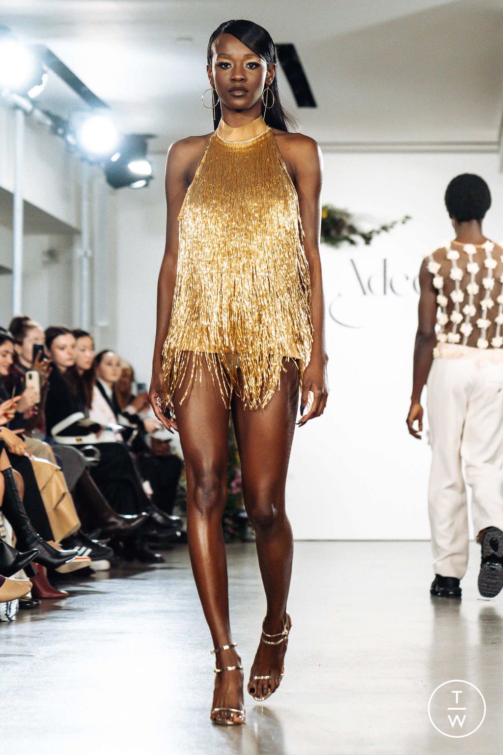 Fashion Week New York Fall/Winter 2023 look 5 from the Tia Adeola collection 女装