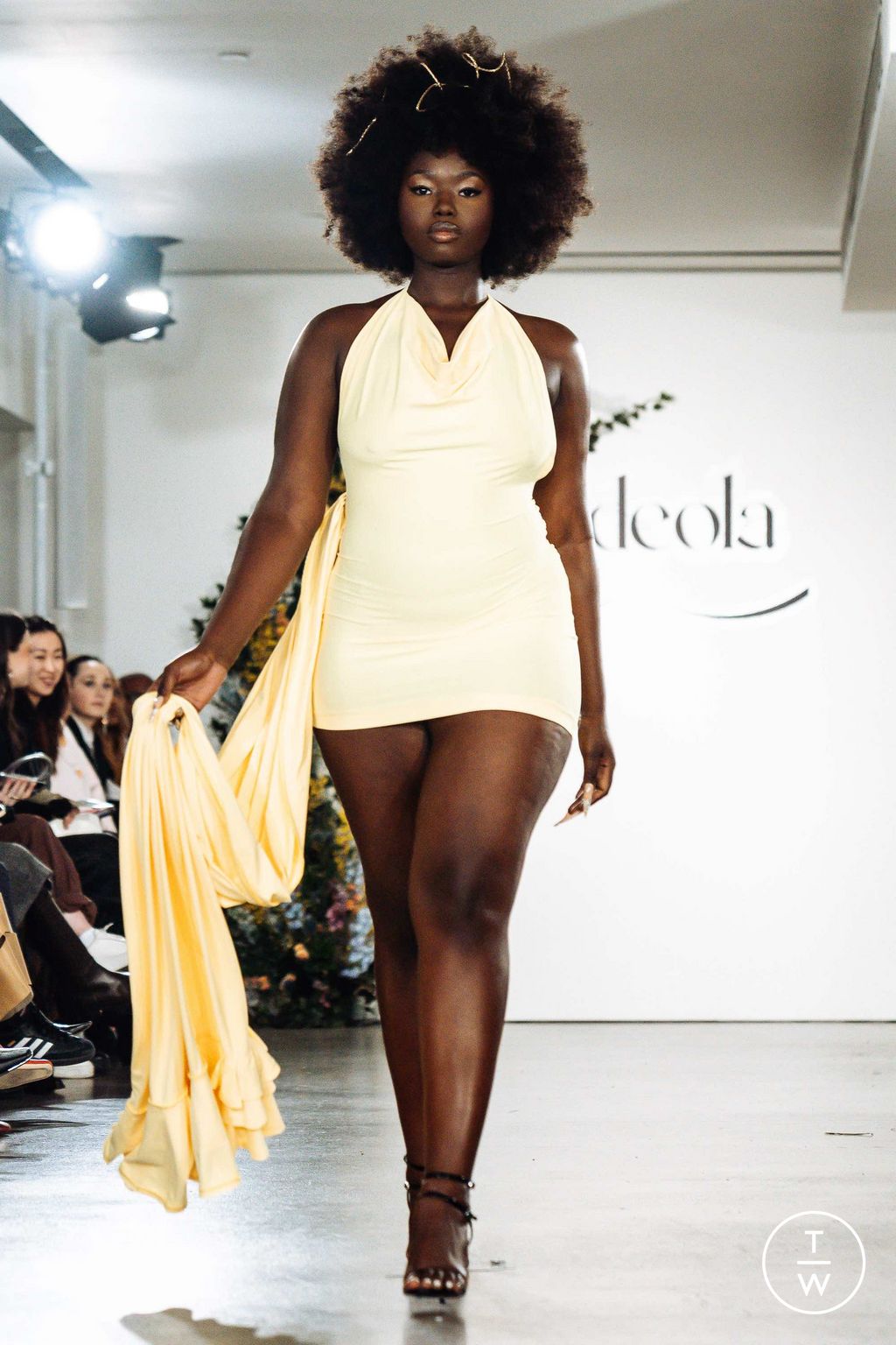 Fashion Week New York Fall/Winter 2023 look 6 from the Tia Adeola collection womenswear
