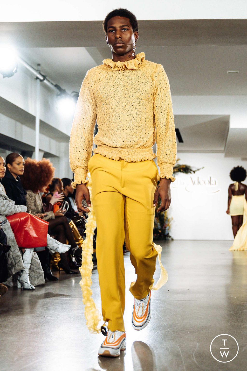 Fashion Week New York Fall/Winter 2023 look 7 from the Tia Adeola collection womenswear