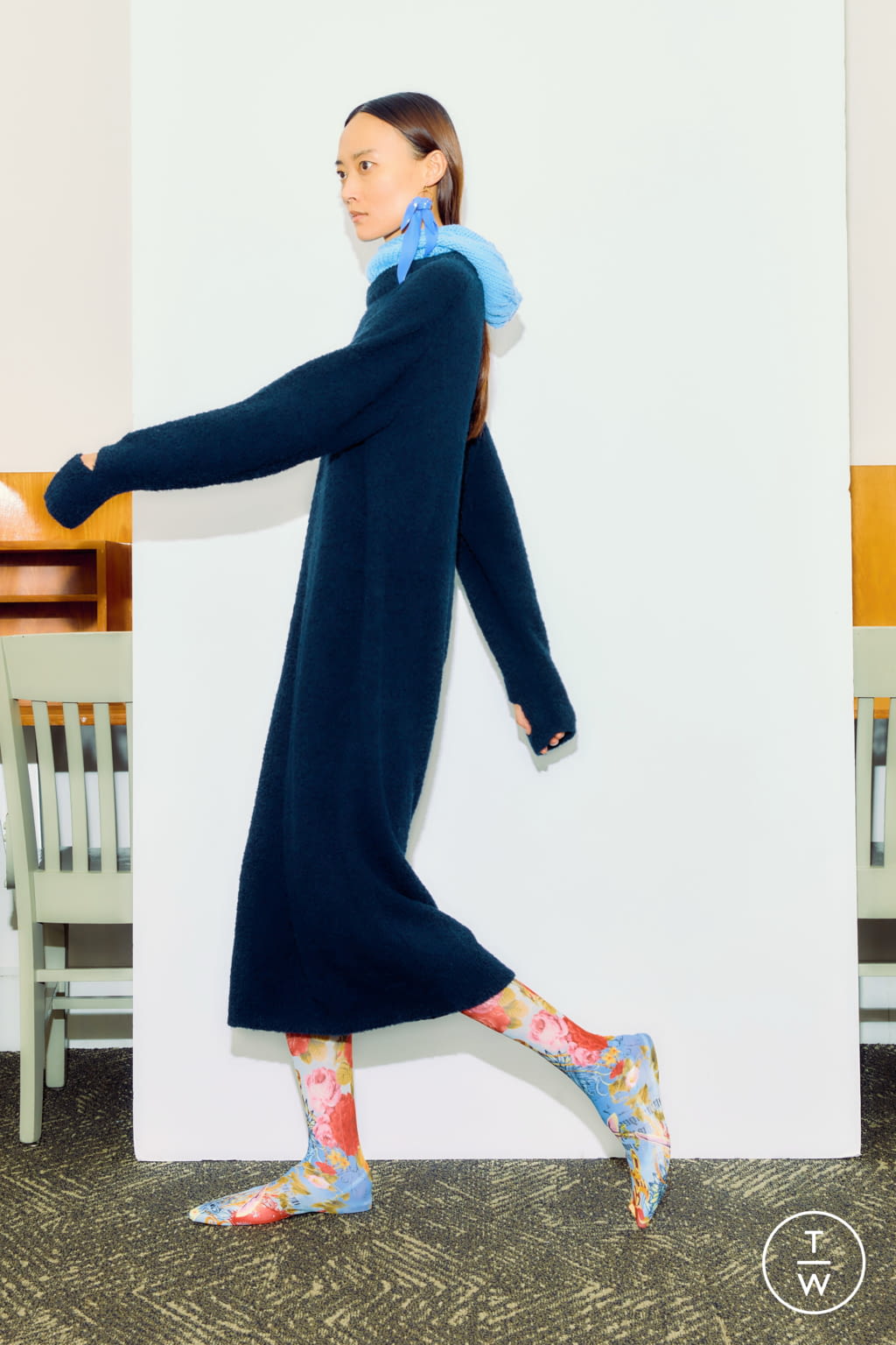 Fashion Week New York Fall/Winter 2021 look 15 from the Tibi collection womenswear
