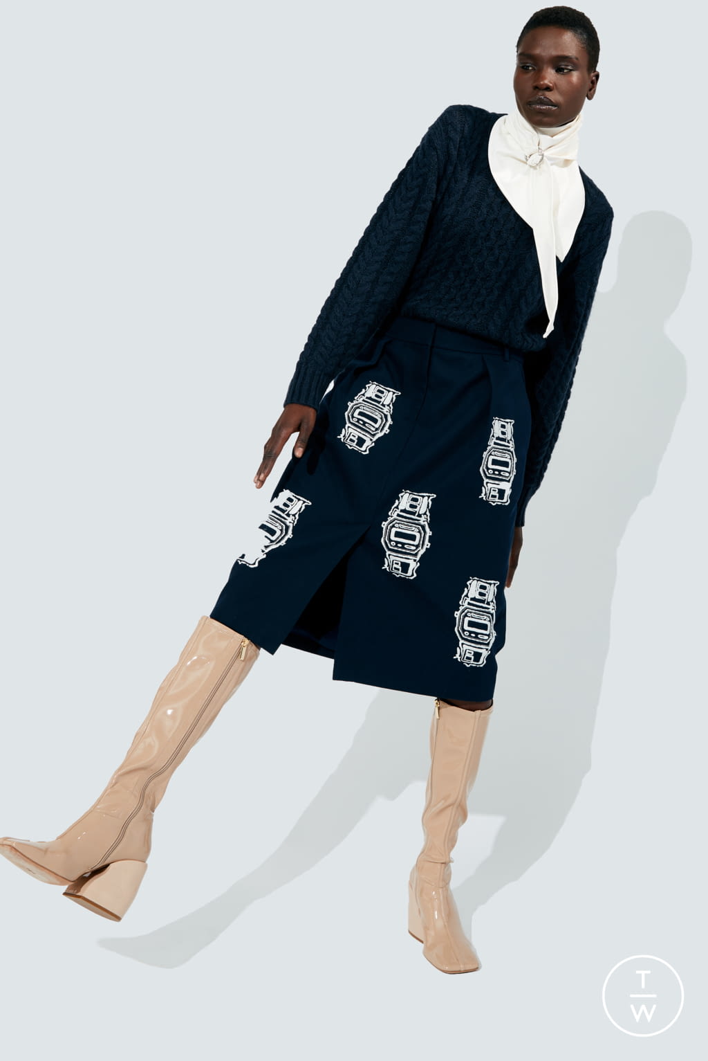 Fashion Week New York Pre-Fall 2020 look 21 from the Tibi collection womenswear