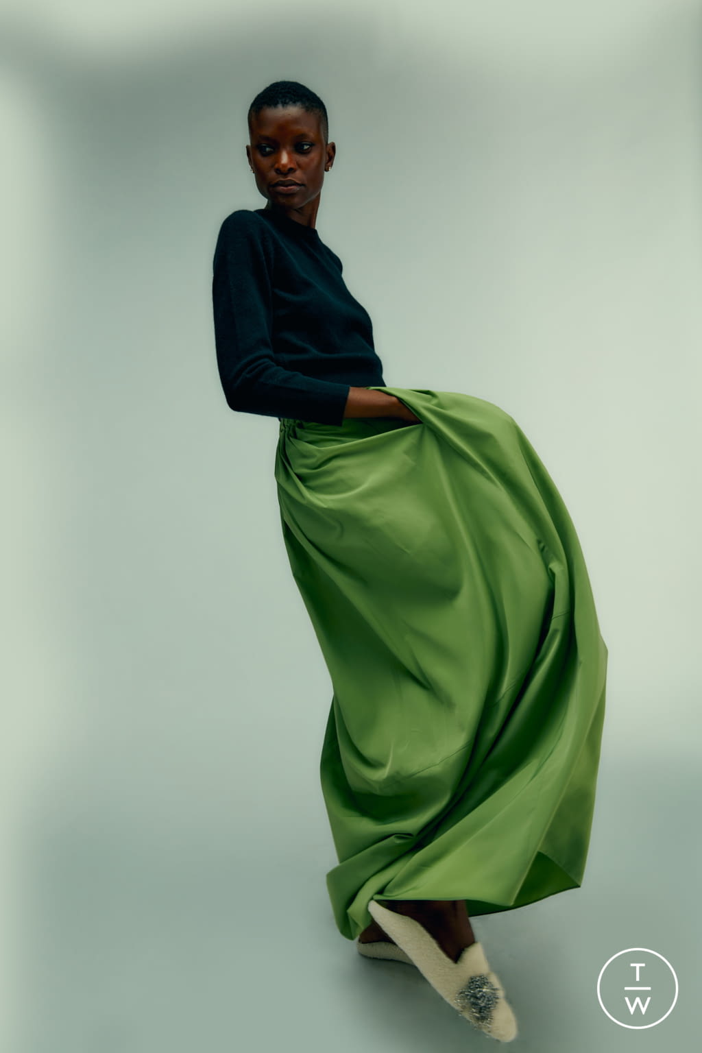 Fashion Week New York Resort 2021 look 4 de la collection Tibi womenswear