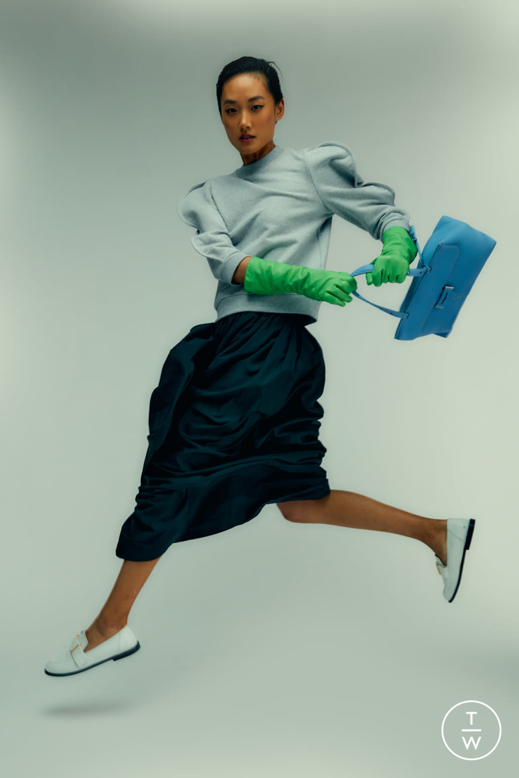 Fashion Week New York Resort 2021 look 5 from the Tibi collection womenswear