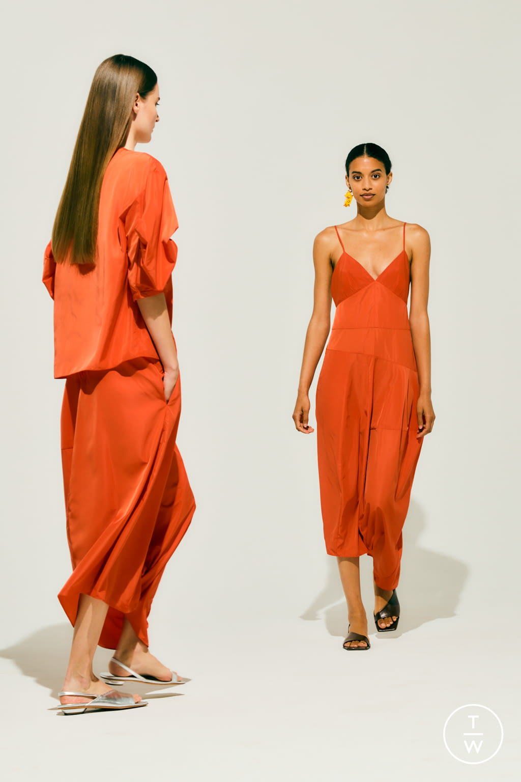 Fashion Week New York Resort 2022 look 12 from the Tibi collection womenswear