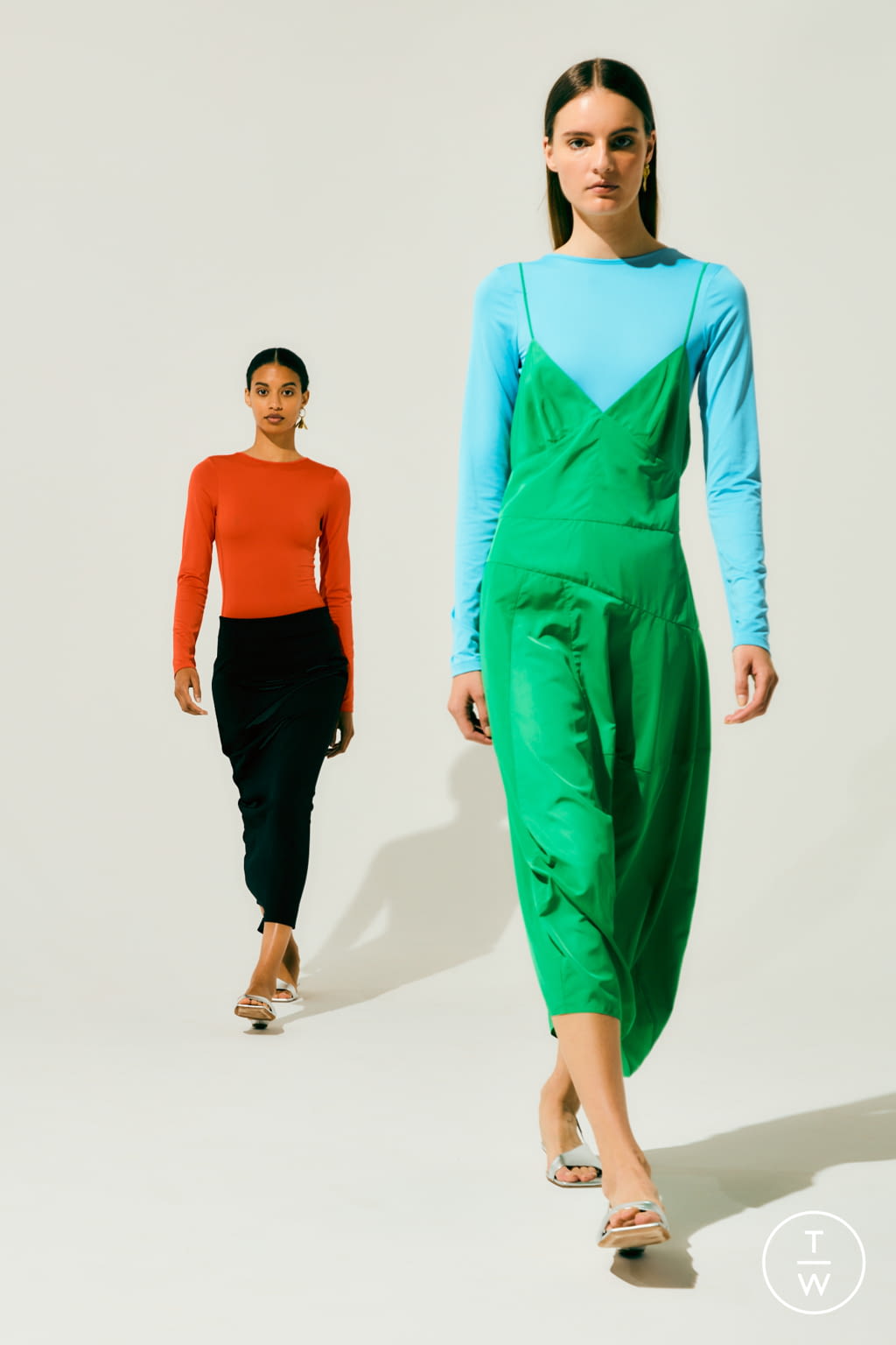 Fashion Week New York Resort 2022 look 2 from the Tibi collection womenswear