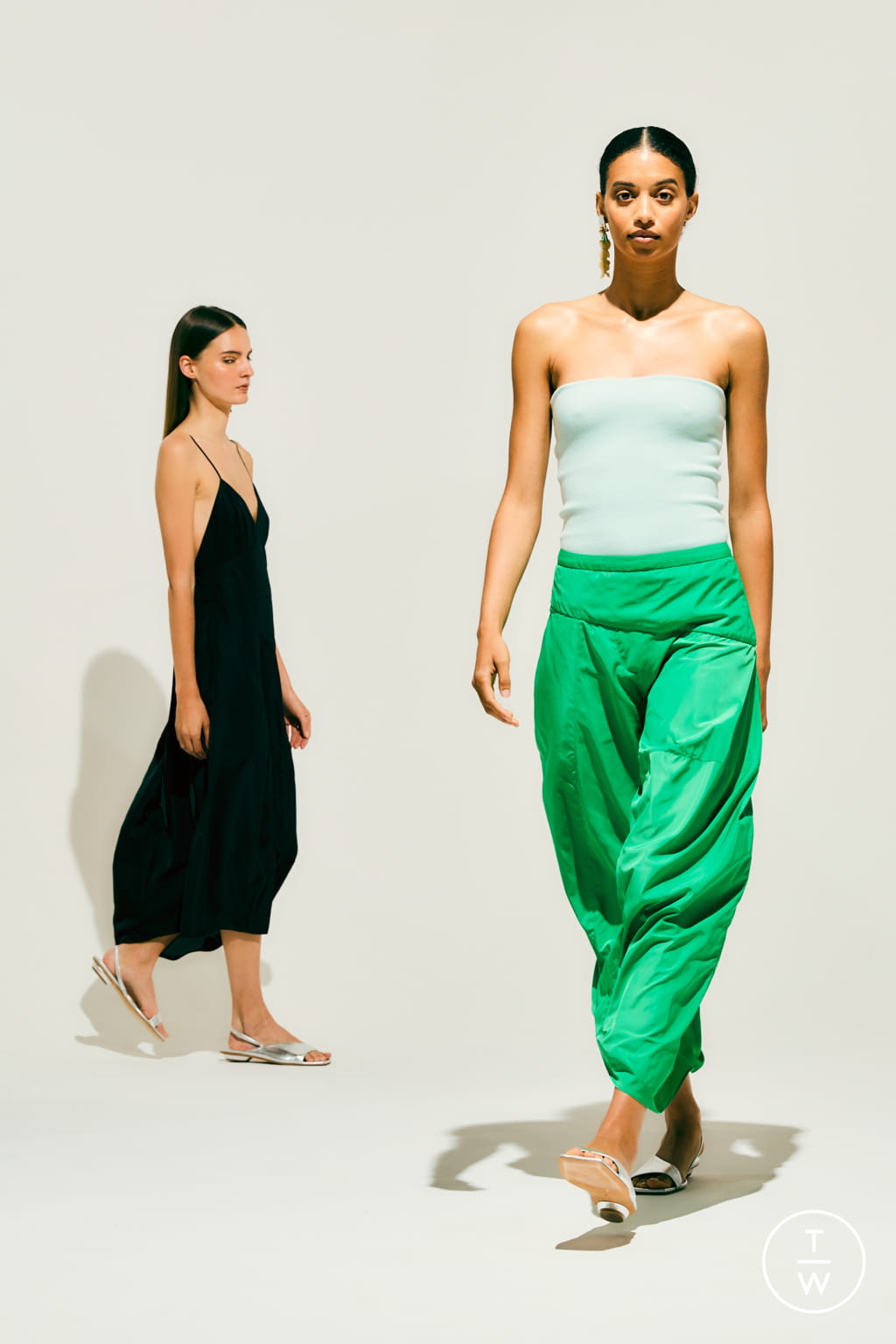 Fashion Week New York Resort 2022 look 3 from the Tibi collection womenswear