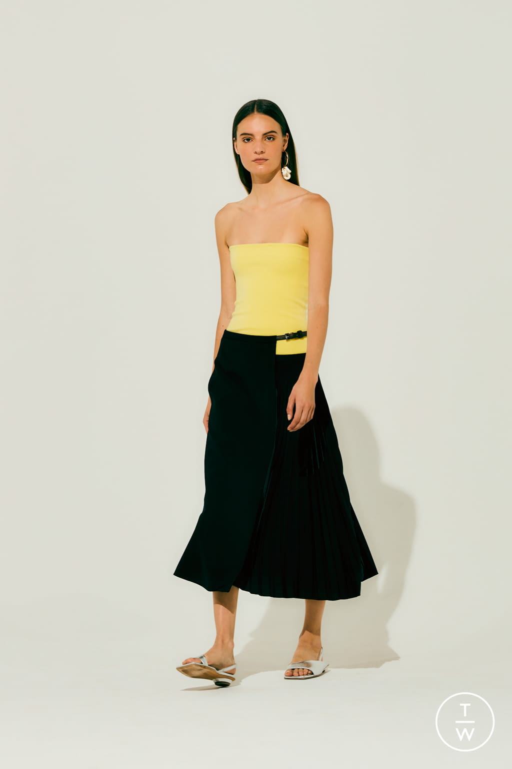 Fashion Week New York Resort 2022 look 4 from the Tibi collection womenswear