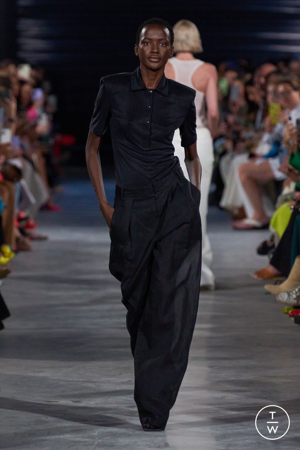 Fashion Week New York Spring/Summer 2023 look 3 from the Tibi collection womenswear