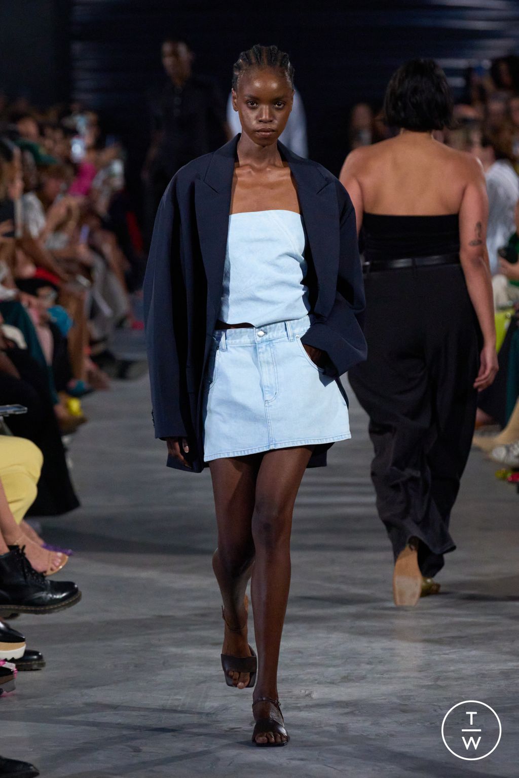 Fashion Week New York Spring/Summer 2023 look 9 from the Tibi collection womenswear