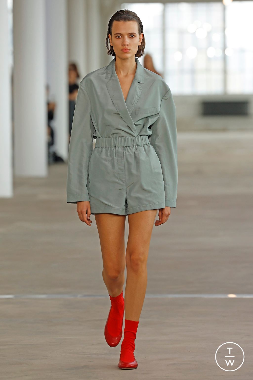 Fashion Week New York Spring/Summer 2024 look 3 from the Tibi collection womenswear