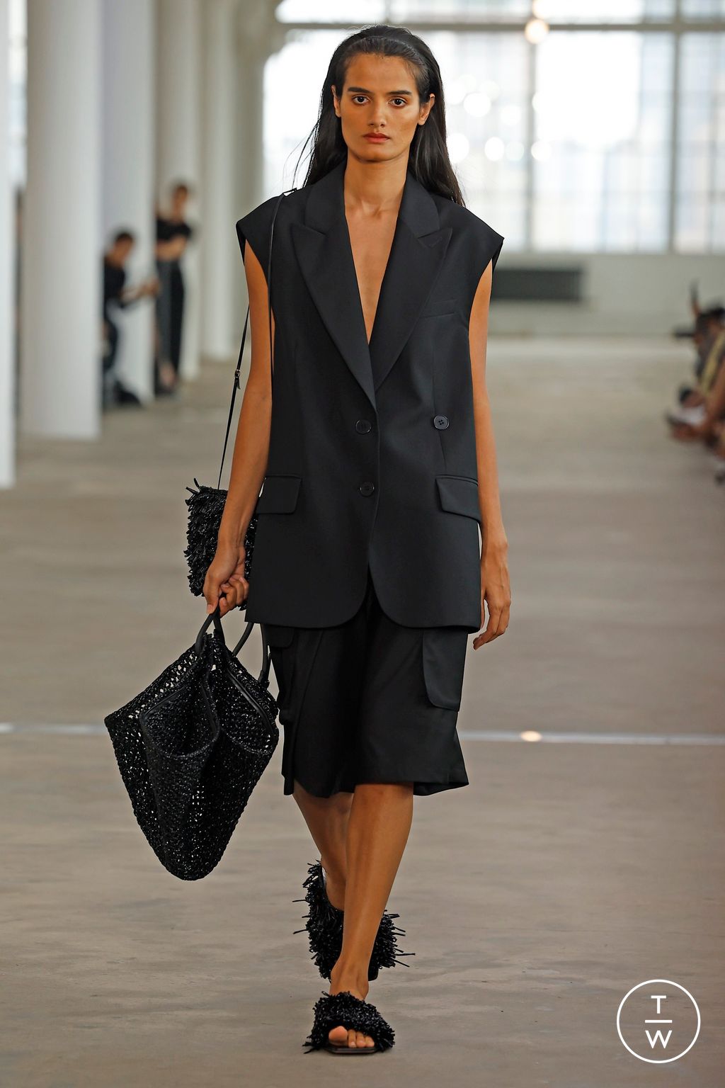 Fashion Week New York Spring/Summer 2024 look 11 from the Tibi collection womenswear