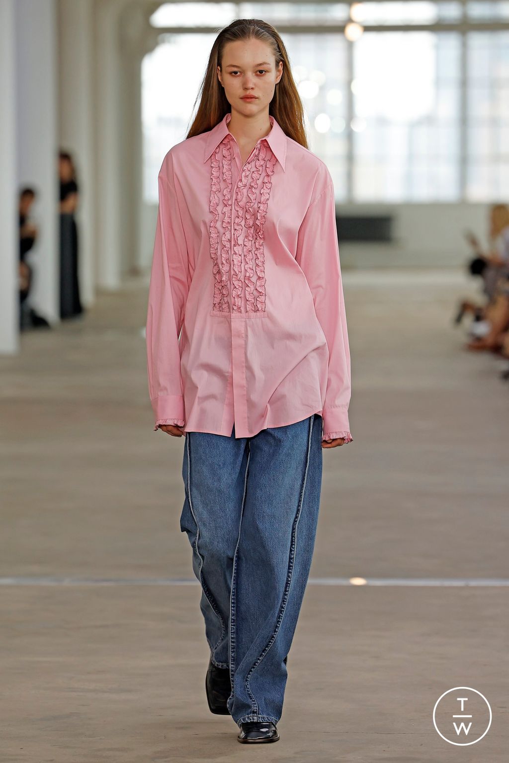 Fashion Week New York Spring/Summer 2024 look 44 from the Tibi collection womenswear
