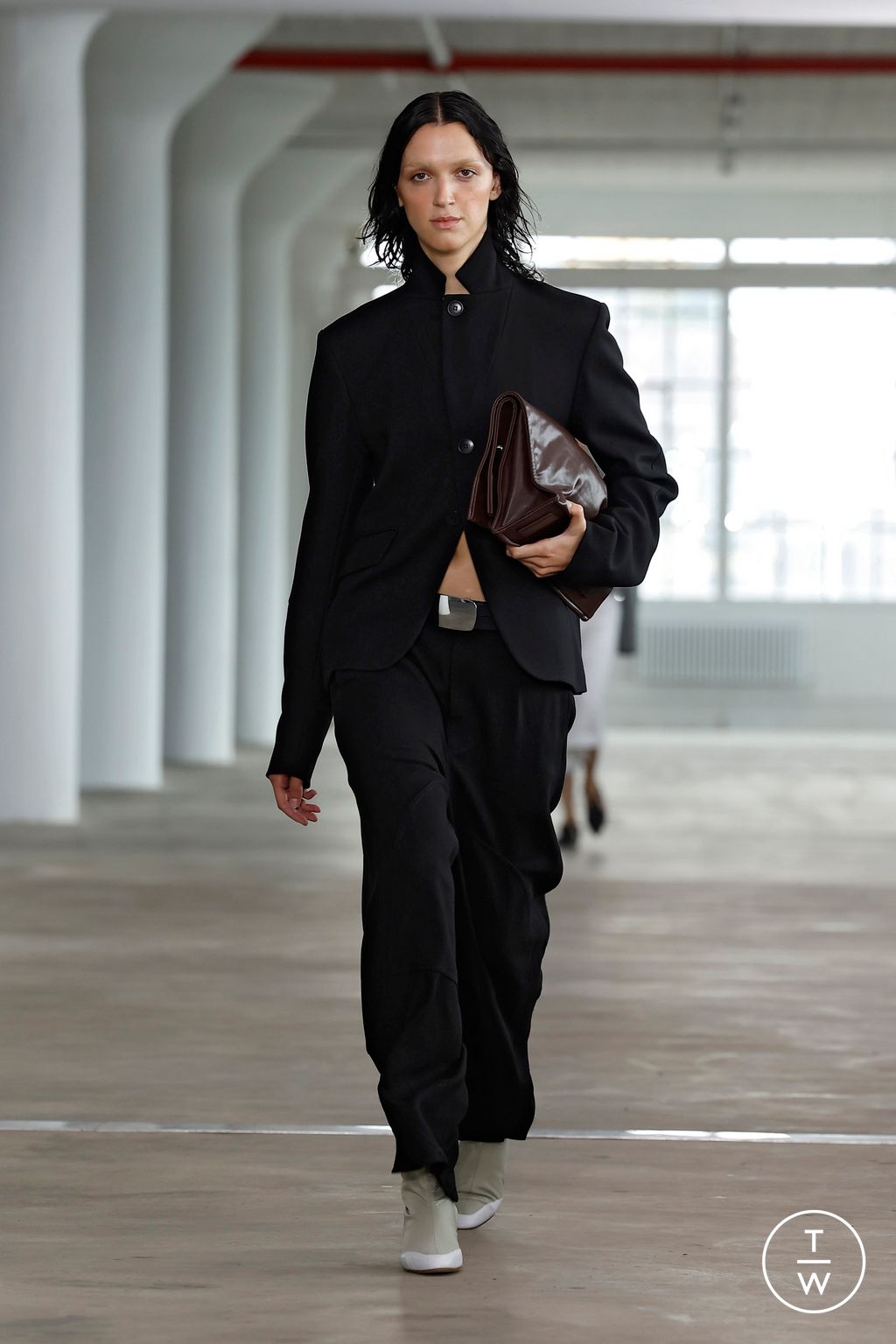 Fashion Week New York Spring/Summer 2025 look 1 from the Tibi collection womenswear