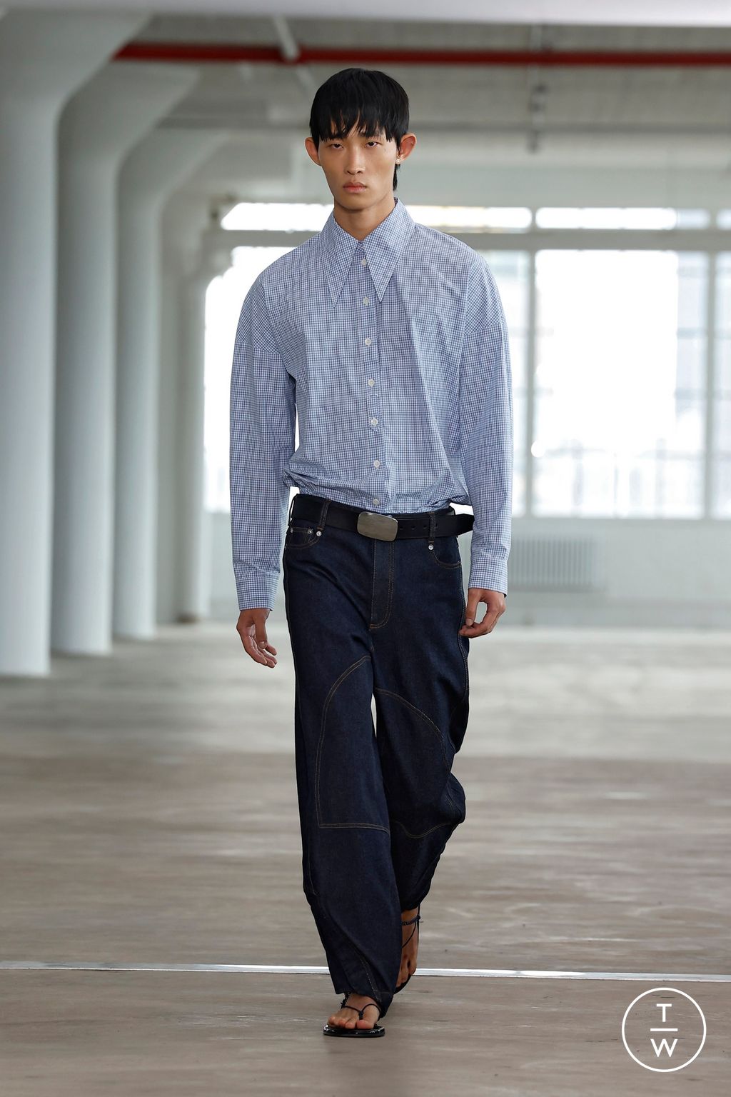 Fashion Week New York Spring/Summer 2025 look 3 from the Tibi collection womenswear