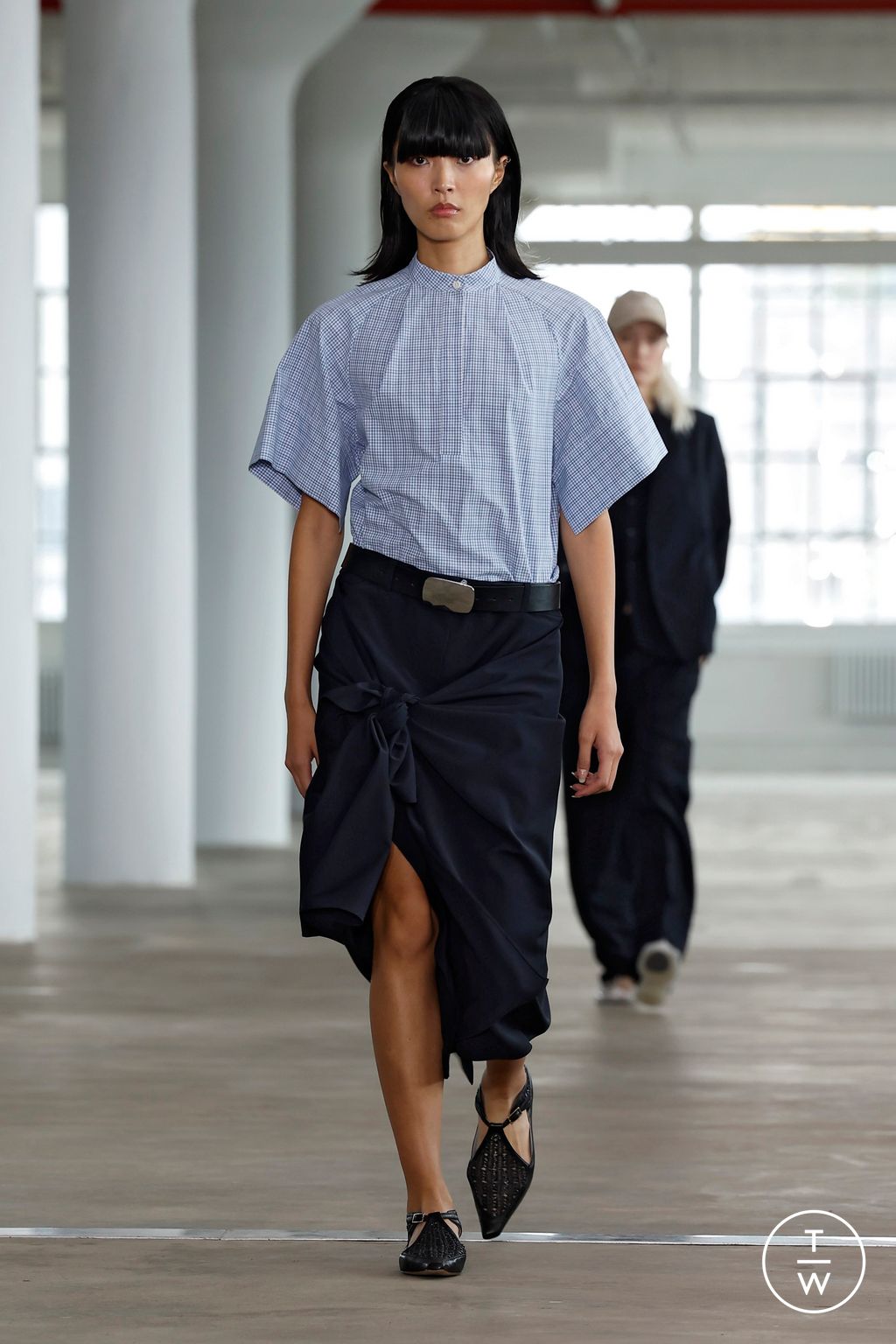 Fashion Week New York Spring-Summer 2025 look 5 from the Tibi collection womenswear