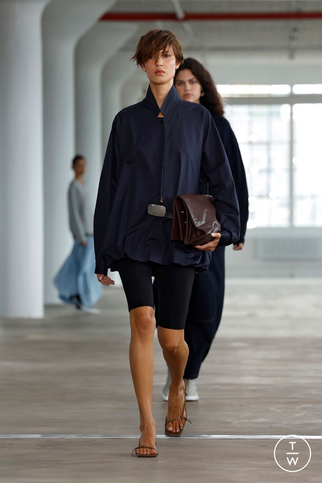 Fashion Week New York Spring/Summer 2025 look 12 from the Tibi collection womenswear