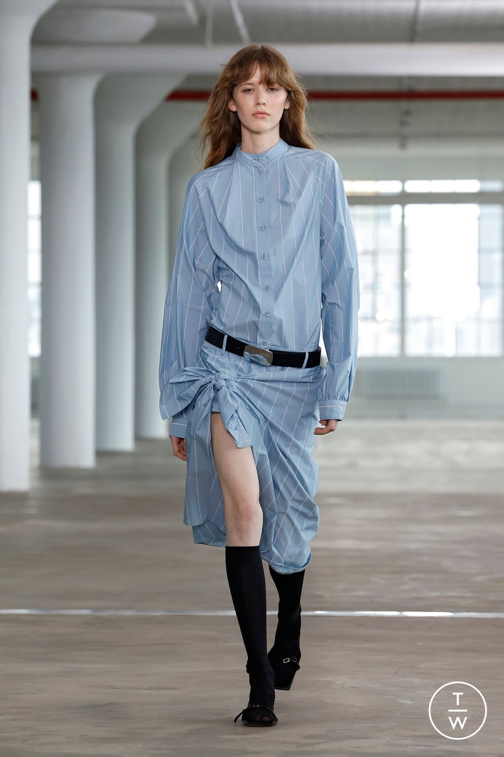 Fashion Week New York Spring-Summer 2025 look 15 from the Tibi collection womenswear