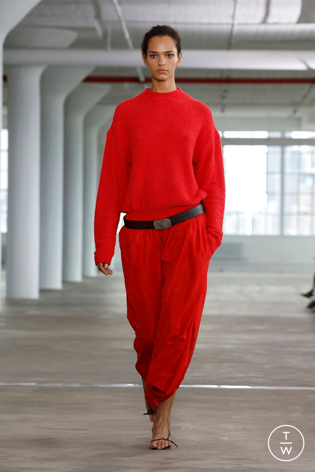 Fashion Week New York Spring/Summer 2025 look 21 from the Tibi collection womenswear