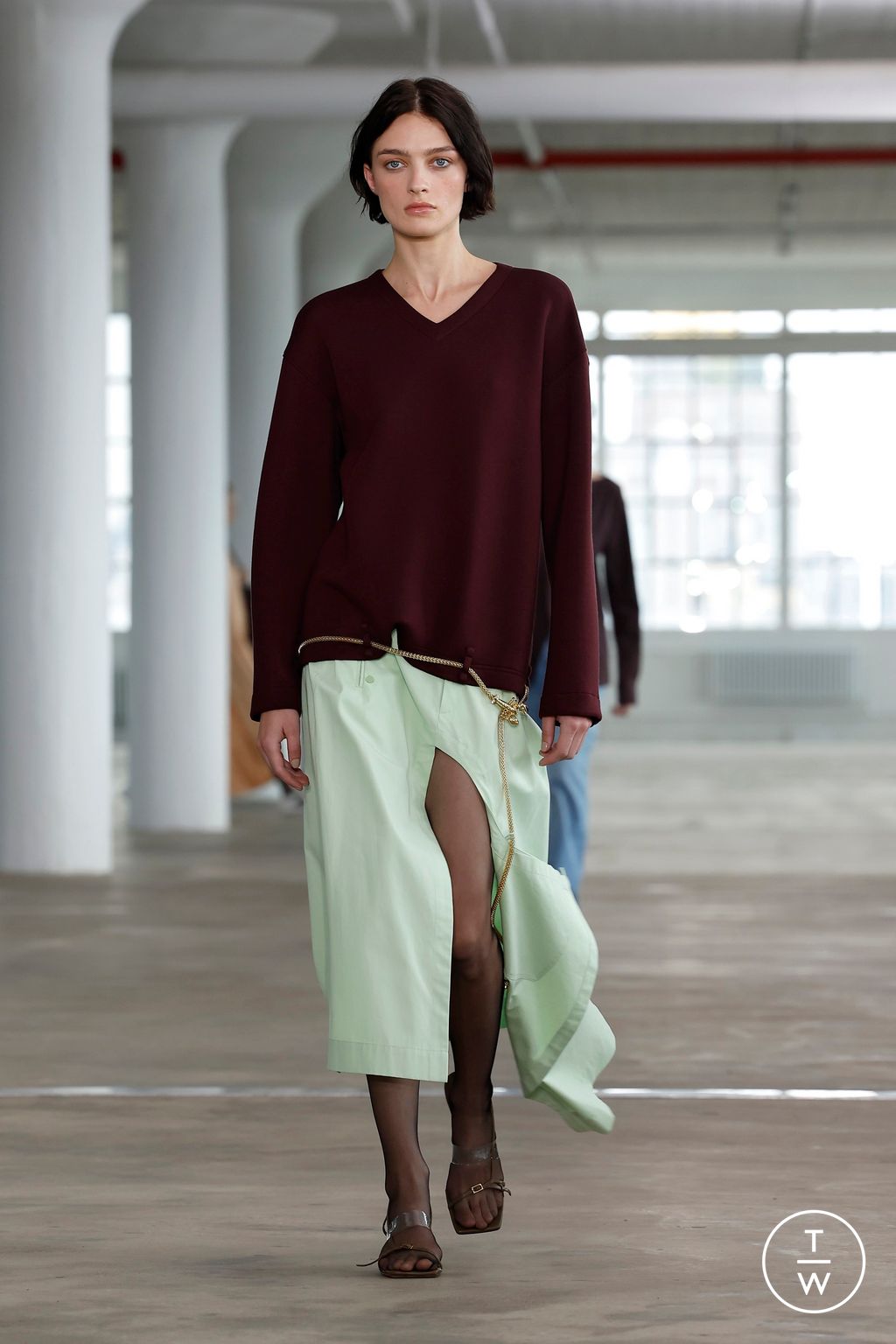 Fashion Week New York Spring/Summer 2025 look 23 from the Tibi collection womenswear