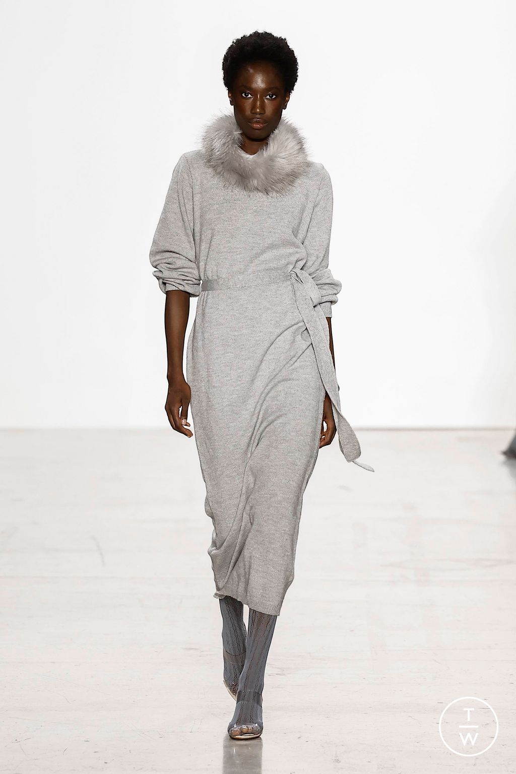 Fashion Week New York Fall/Winter 2023 look 5 from the Tiffany Brown Designs collection womenswear