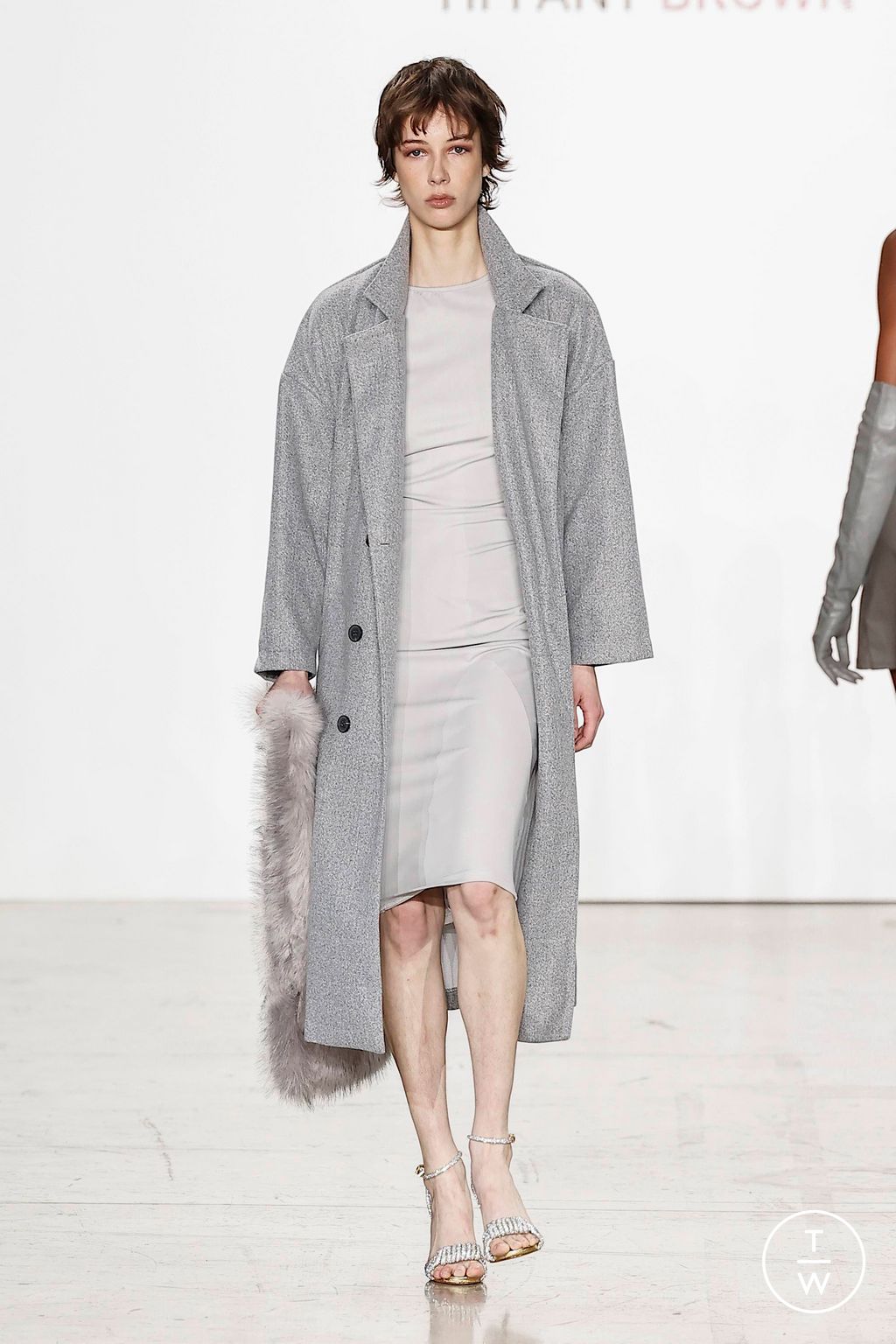 Fashion Week New York Fall/Winter 2023 look 14 from the Tiffany Brown Designs collection 女装