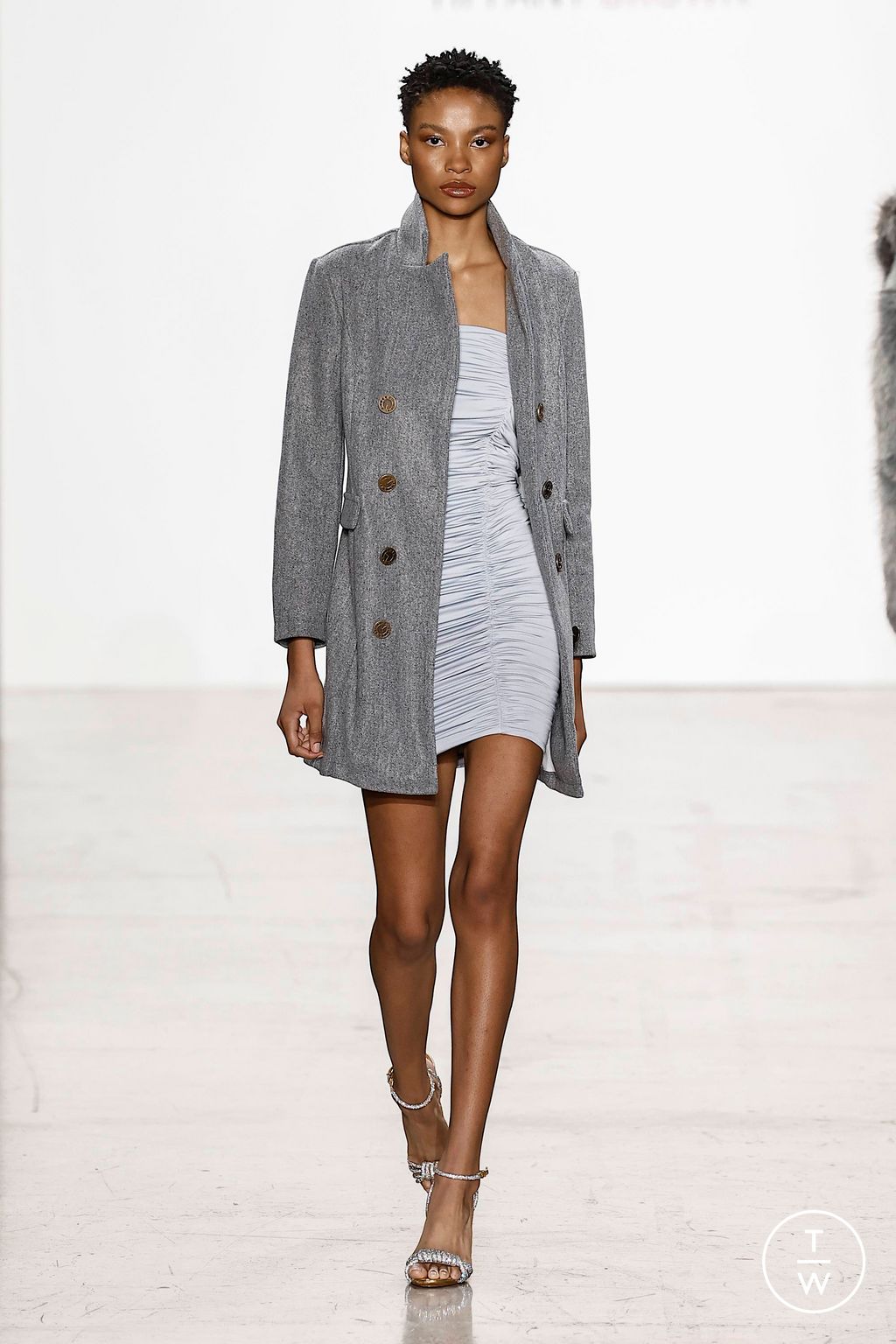 Fashion Week New York Fall/Winter 2023 look 16 from the Tiffany Brown Designs collection womenswear