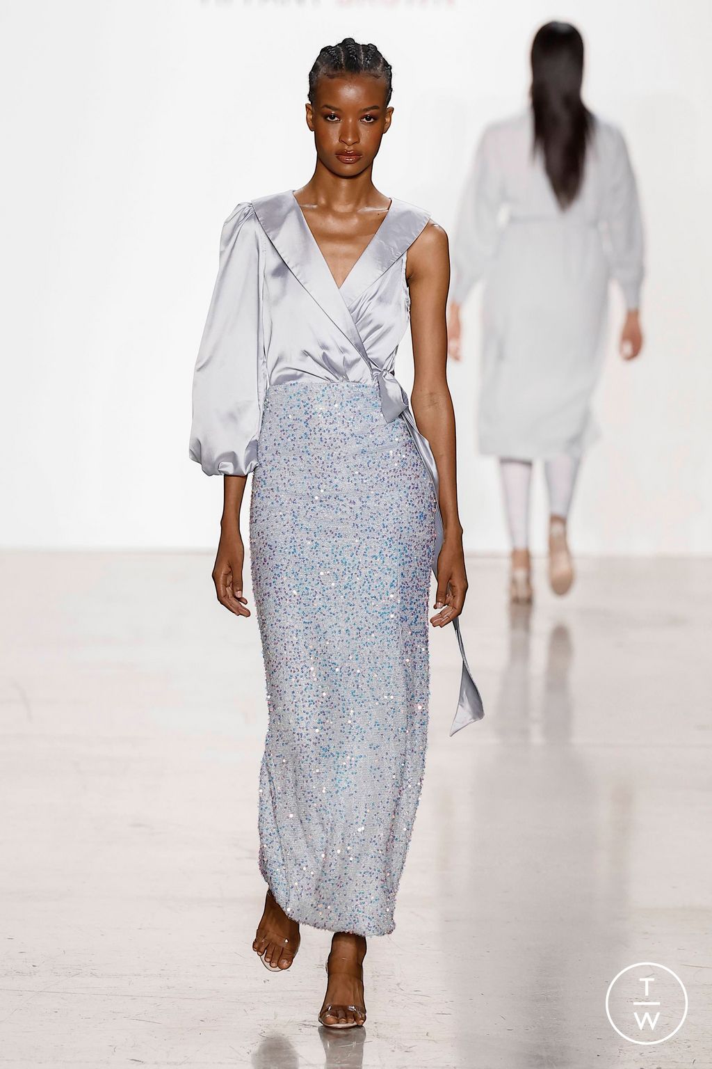 Fashion Week New York Fall/Winter 2023 look 23 from the Tiffany Brown Designs collection 女装